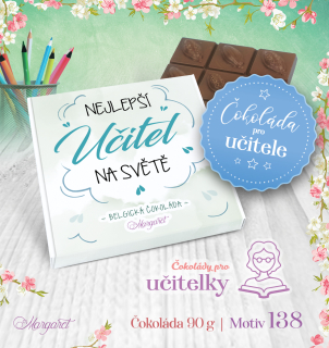 Belgická čokoláda 90 g | Motiv 138